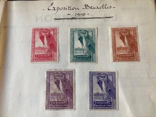 België 1910 - Exposition de Bruxelles : 11 zeldzame, Postzegels en Munten, Postzegels | Europa | België