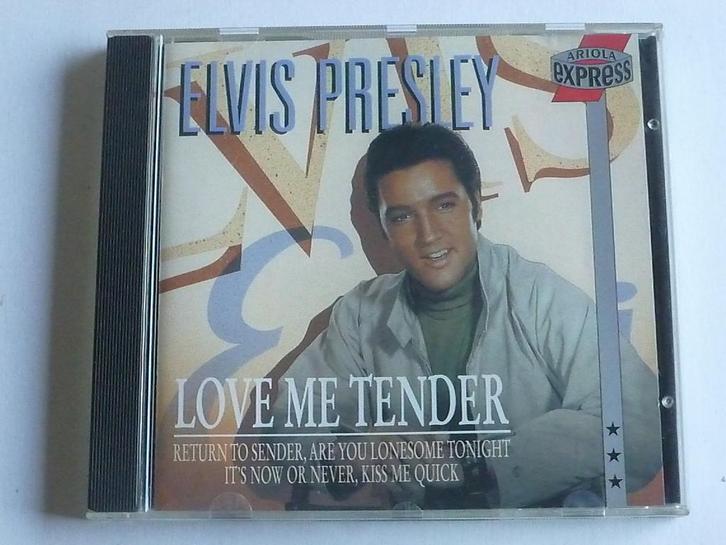 Elvis Presley - Love me tender, Cd's en Dvd's, Cd's | Pop, Zo goed als nieuw, Verzenden