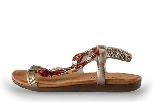 EBL8790 Sandalen in maat 41 Goud | 10% extra korting, Kleding | Dames, Schoenen, Overige kleuren, Zo goed als nieuw, Sandalen of Muiltjes
