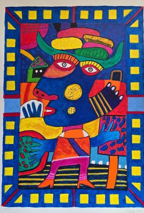 Clemens Briels (1946) - Le Sobran Bananna, Antiek en Kunst, Kunst | Schilderijen | Modern