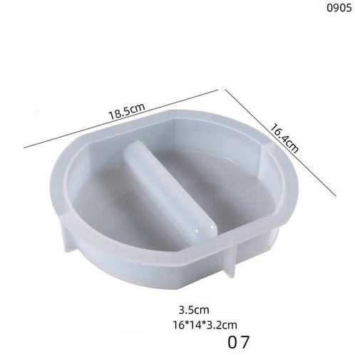Siliconenmal plat recht 07 voor excl reageerbuis epoxy resin, Hobby en Vrije tijd, Knutselen, Nieuw, Ophalen of Verzenden