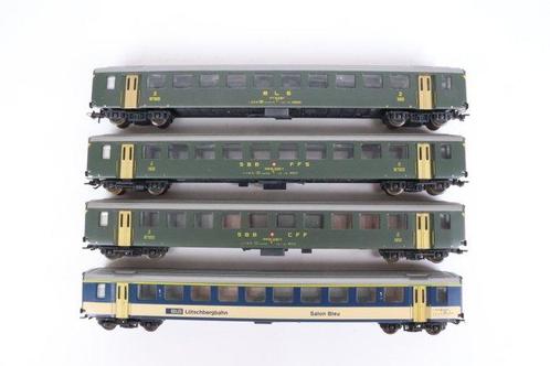 Lima H0 - Modeltrein personenwagen (4) - Leichtstahl, Hobby en Vrije tijd, Modeltreinen | H0