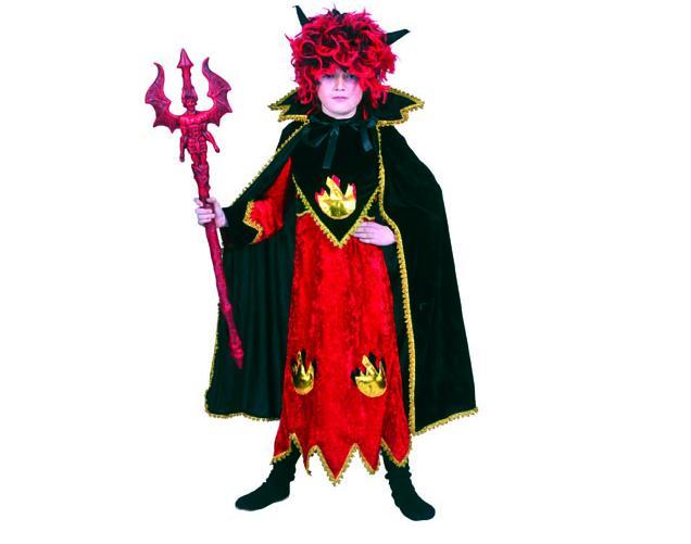 Traditionele Duivel Gewaad Met Cape Kind, Kleding | Dames, Carnavalskleding en Feestkleding, Nieuw, Ophalen of Verzenden