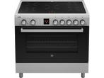 ETNA FI590RVS - Inductiefornuis 90 cm - 5 kookzones 105 l -, Witgoed en Apparatuur, Kookplaten, Verzenden, Zo goed als nieuw