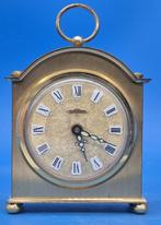 Klok - Peter – Tischuhr mit Weckfunktion – Metall - Messing