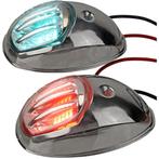 Boordlicht LED Set 93mm Tot 12m Rvs, Watersport en Boten, Ophalen of Verzenden, Nieuw