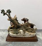 Capodimonte, Porcellane Principe - Beeldje - Cani in ferma