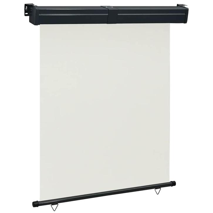 vidaXL Balkonscherm 145x250 cm crèmekleurig, Tuin en Terras, Zonneschermen, Nieuw, Verzenden