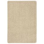 vidaXL Vloerkleed shaggy anti-slip 120x170 cm crèmekleurig, Verzenden, Nieuw, Crème