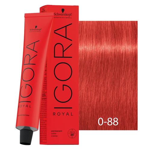Schwarzkopf  Igora  Royal  088 Rood Concentraat  60 ml, Sieraden, Tassen en Uiterlijk, Uiterlijk | Haarverzorging, Nieuw, Verzenden