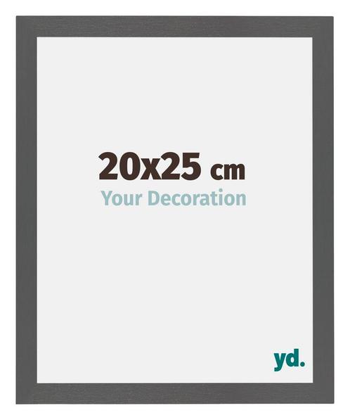 Fotolijst 20x25 cm - Antraciet - MDF - Mura, Huis en Inrichting, Woonaccessoires | Lijsten, Nieuw, Verzenden
