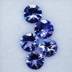 5 pcs Blauw Tanzaniet - 2.17 ct - Instituto Gemólogico, Sieraden, Tassen en Uiterlijk, Edelstenen, Nieuw