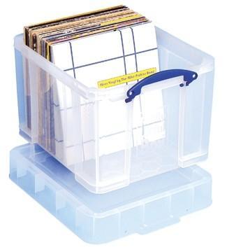 Really Useful Box 35 liter (voor 100 vinyl LPs) - per s..., Cd's en Dvd's, Vinyl | Overige Vinyl