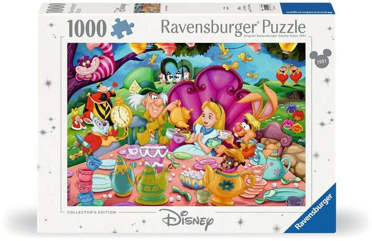 Disney - Alice in Wonderland Puzzel (1000 stukjes) |, Hobby en Vrije tijd, Denksport en Puzzels, Nieuw, Verzenden