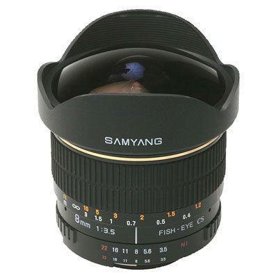 Samyang 8mm f/3.5 Fisheye IF MC CS-II Nikon - Zwart, Audio, Tv en Foto, Fotografie | Lenzen en Objectieven, Groothoek Fisheye-lens