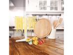 Relaxdays pasta droogrek wit - pastarek 6 armen - spaghetti, Verzenden, Nieuw