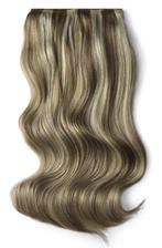 Remy Human Hair extensions Double Weft  16 - blond 9/613#, Nieuw