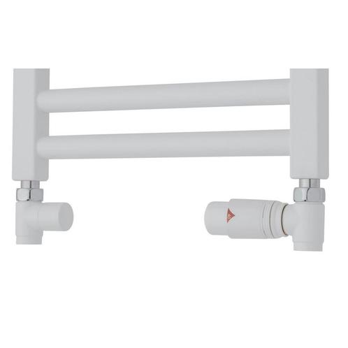 Radiator Aansluitset TVS Valves 210 Wit, Doe-het-zelf en Verbouw, Sanitair, Overige typen, Nieuw, Ophalen of Verzenden