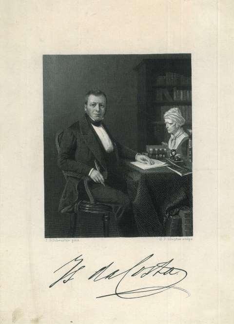 Portrait of Isaac da Costa, Antiek en Kunst, Kunst | Etsen en Gravures