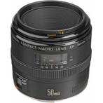 Canon EF 50mm f/2.5 Compact Macro Lens, Zo goed als nieuw, Verzenden