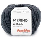 Katia Merino Aran - 108 indigo - Merinogaren, Ophalen of Verzenden, Nieuw