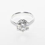 Verlovingsring - 18 karaat Witgoud - 4.01ct. tw. Diamant