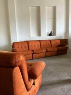 Zitgroep - Katoen satijn - Modulaire fauteuil, Antiek en Kunst