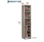 Hoge Smalle Opbergkast Badkamer 178 cm met Deur, Huis en Inrichting, Badkamer | Badkamermeubels, Verzenden, Nieuw