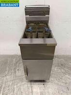 RVS Friteuse frituur 21 liter GAS Horeca, Ophalen of Verzenden, Gebruikt