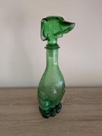 Empoli - Karaf - Glas - Groene hondenfles