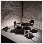 MAUSER-WERKE - Mart Stam - Zitgroep (4) - RB4 - Staal, Hout,, Antiek en Kunst, Antiek | Meubels | Stoelen en Banken