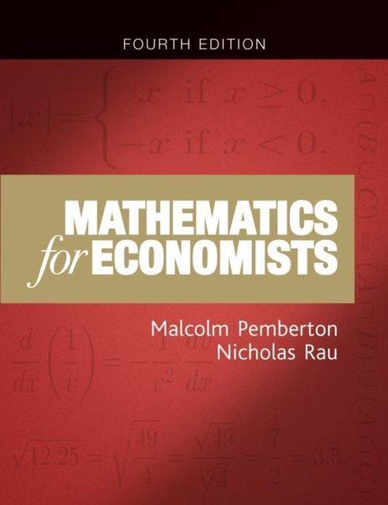 Mathematics For Economists, 9781784991487, Boeken, Studieboeken en Cursussen, Zo goed als nieuw, Verzenden