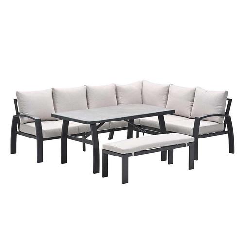Garden Impressions Cameron lounge dining set 4-delig rechts, Tuin en Terras, Tuinsets en Loungesets, Verzenden