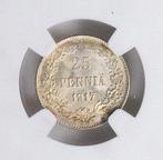 Finland. 25 Pennia 1917 - NGC MS66