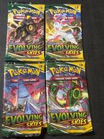 Pokémon - 4 Booster pack - Evolving skies booster packs, Hobby en Vrije tijd, Verzamelkaartspellen | Pokémon, Nieuw