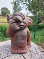 Beeld, garden statue of a troll mythical creature - 23 cm -