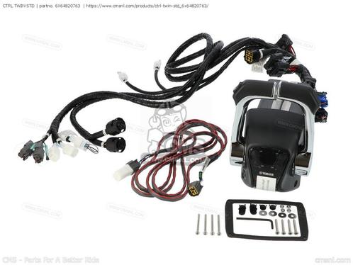 Bieden: Yamaha remote twin engine control kit - 6X6482076300, Watersport en Boten, Overige Watersport en Boten, Nieuw, Ophalen of Verzenden