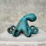 Beeld, No Reserve Price - A Octopus Sculpture in Patinated, Antiek en Kunst