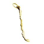 Gouden Landkaart Chili ketting hanger, Verzenden, Nieuw