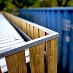 F-Line afsluitbare houten Fietsenstalling, Nieuw