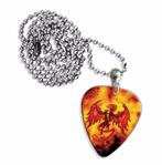 Draak plectrum ketting, sleutelhanger of oorbellen, Ophalen of Verzenden, Nieuw