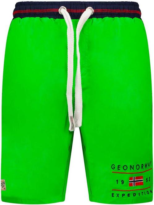 Geographical Norway Zwembroek Qodzola Fluo Green, Kleding | Heren, Badmode en Zwemkleding, Groen, Verzenden