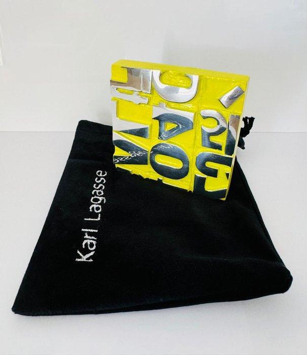 Karl Lagasse - GOD BLESS JAUNE - Vendu sans prix de réserve., Antiek en Kunst, Kunst | Designobjecten