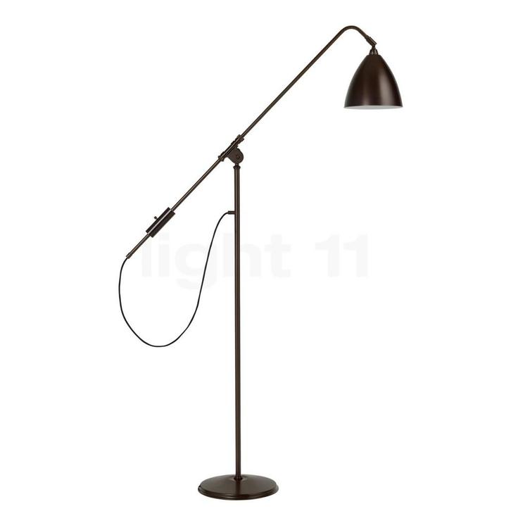 Gubi BL4 Vloerlamp, zwart/zwart (Staande lampen), Huis en Inrichting, Lampen | Vloerlampen, Nieuw, Verzenden