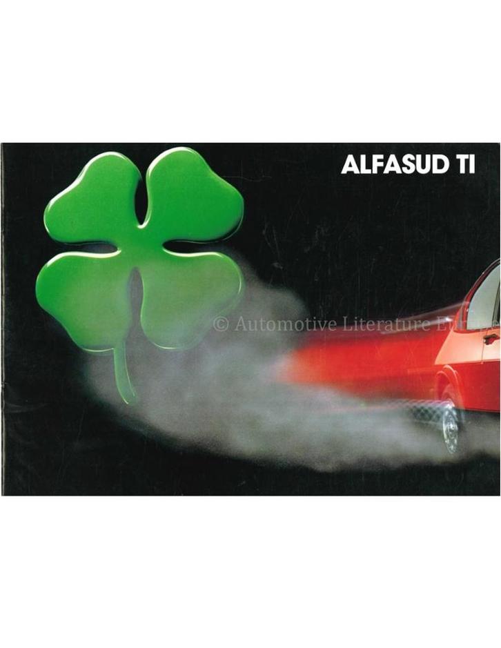 1982 ALFA ROMEO ALFASUD TI BROCHURE NEDERLANDS, Boeken, Auto's | Folders en Tijdschriften, Alfa Romeo
