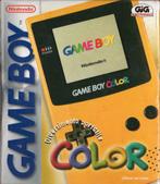 Nintendo Game Boy Color Console - Geel (Als nieuw in doos), Spelcomputers en Games, Zo goed als nieuw, Verzenden