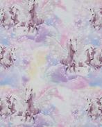 Tricot/Jersey Eenhoorns Regenboog, Nieuw, Overige kleuren