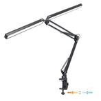 Bureaulamp met klem | TENUIX | Dubbele lamp | 28W, Huis en Inrichting, Lampen | Tafellampen, Ophalen of Verzenden, Nieuw