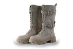 Claudia Ghizzani Veterboots in maat 36 Beige | 10% extra, Kleding | Dames, Schoenen, Claudia Ghizzani, Verzenden, Beige, Overige typen