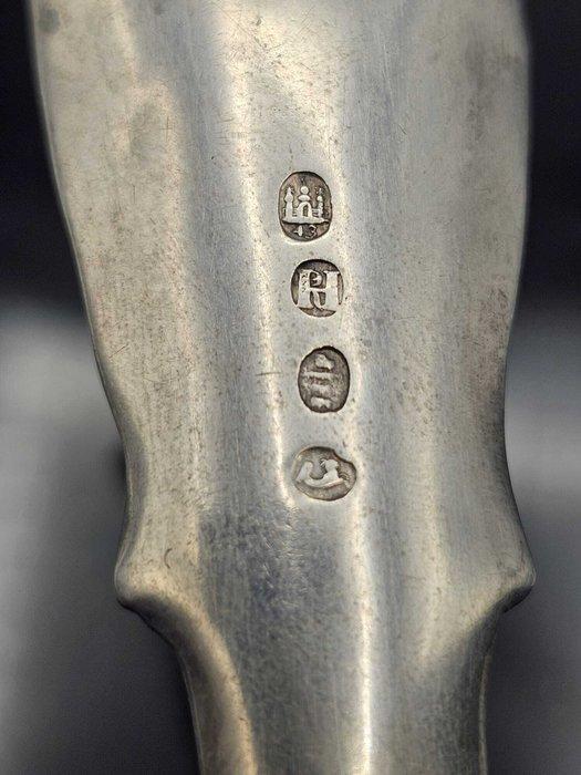 Peter Hinnerup (1840-1863) - Visbestekset - .826 zilver, Antiek en Kunst, Antiek | Goud en Zilver